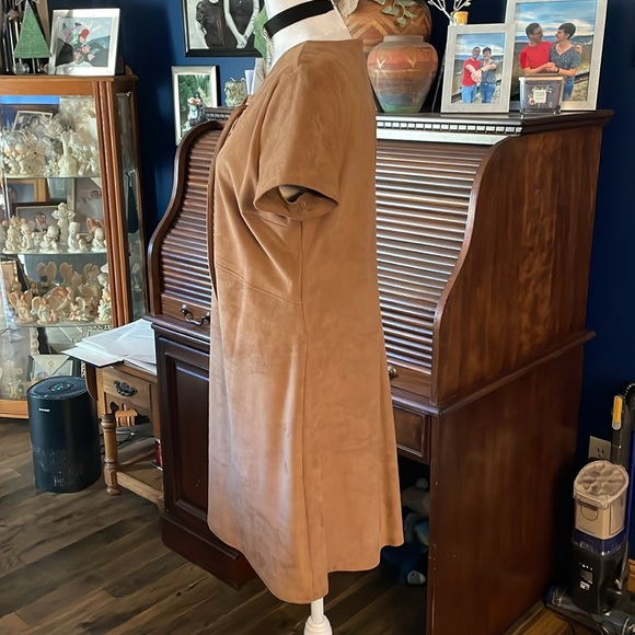 Faux Suede Dress by Express - Picture 6 of 16
